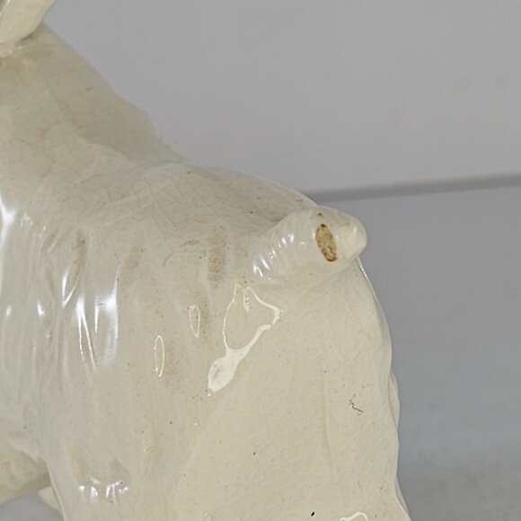 Vintage Ceramic Ram Figurine With Large Curved Horns Japan Goat Ibex Sheep MCM - Picture 8 of 9